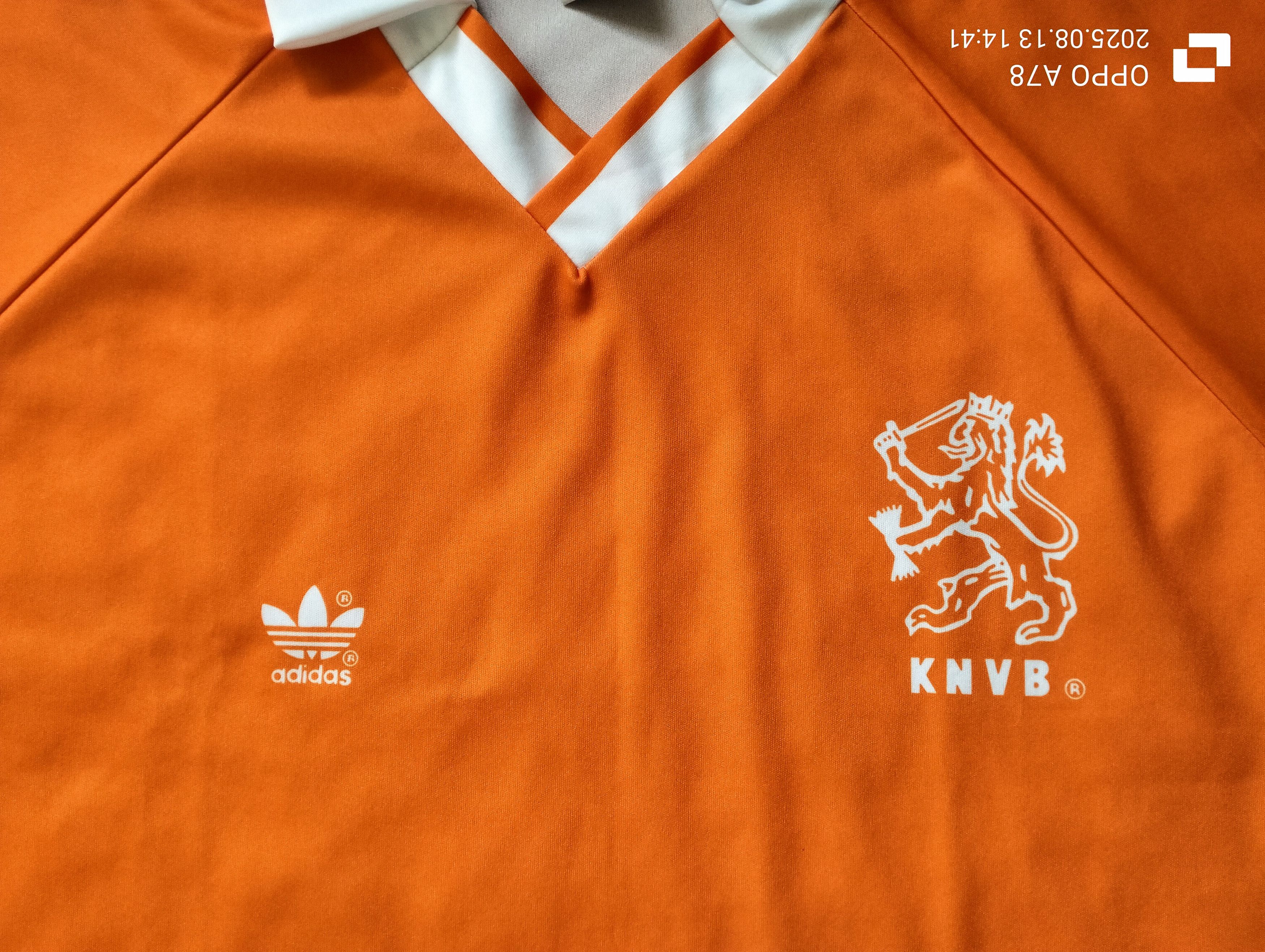 Nike Original Adidas shirt Dutch national team from the 1990-1992 Size US L / EU 52-54 / 3 - 7 Thumbnail