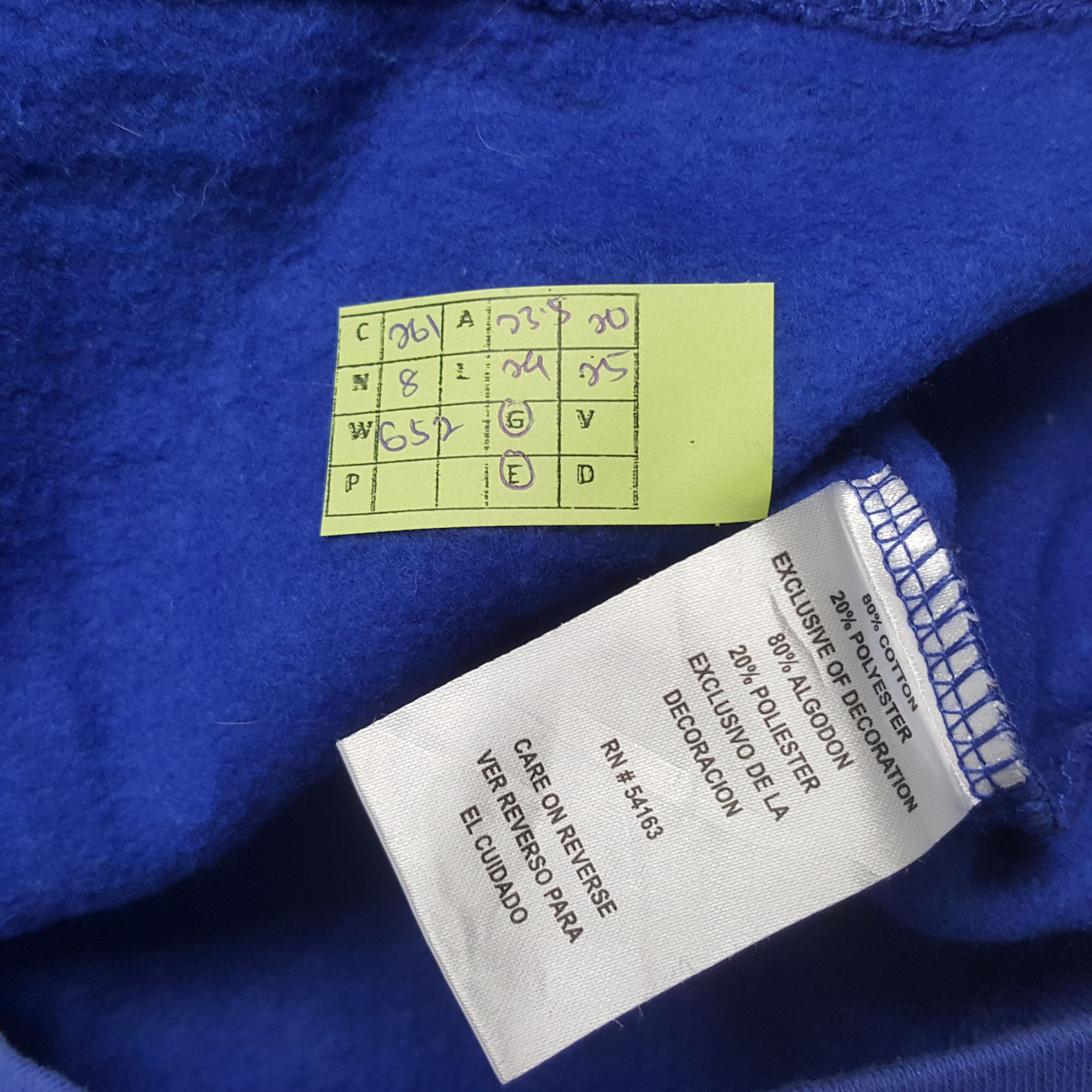 NFL × Vintage Vintage India Apolis COLTS American Football Team Hoodies Size US L / EU 52-54 / 3 - 7 Thumbnail