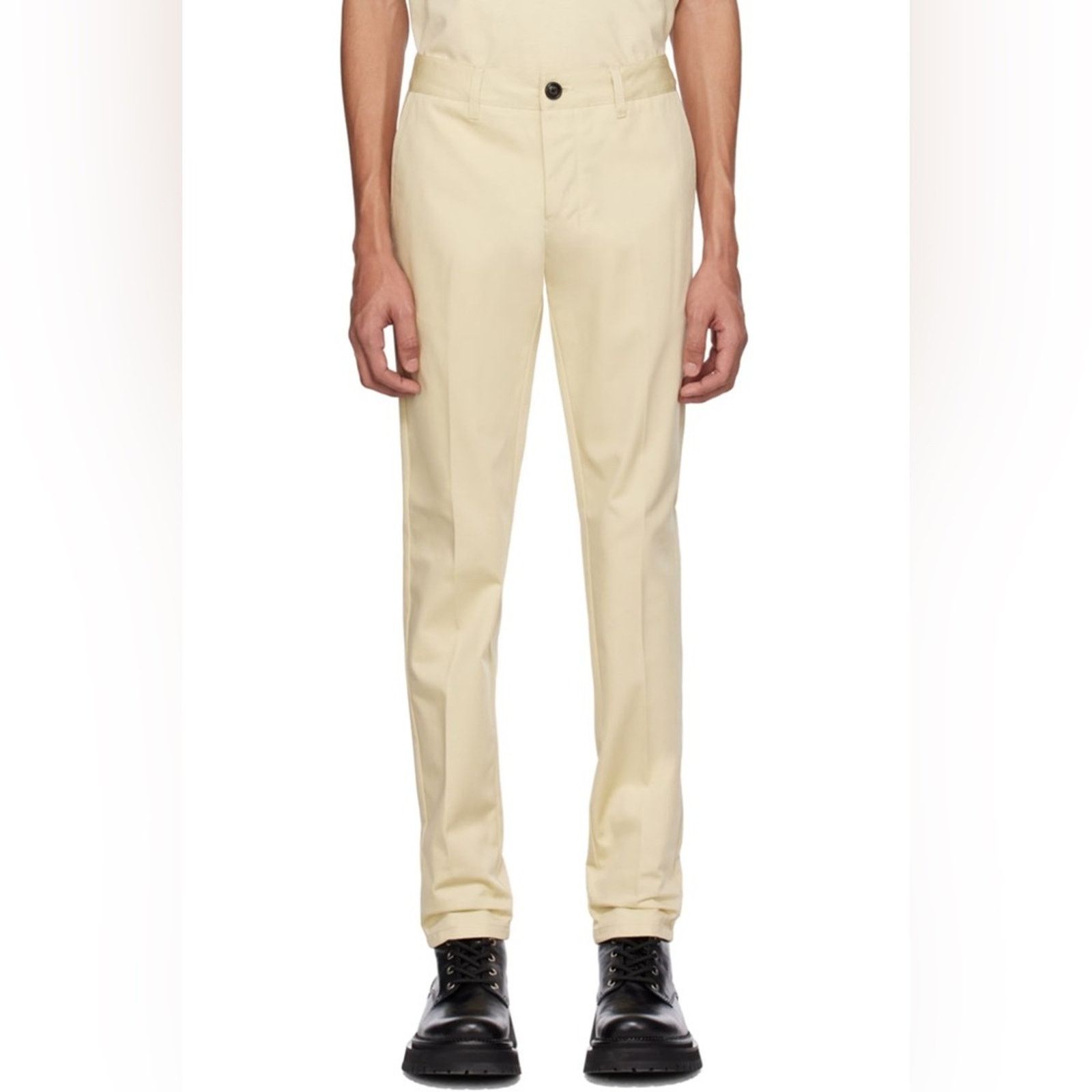 AMI AMI cream pants Size US 32 / EU 48 - 8 Thumbnail