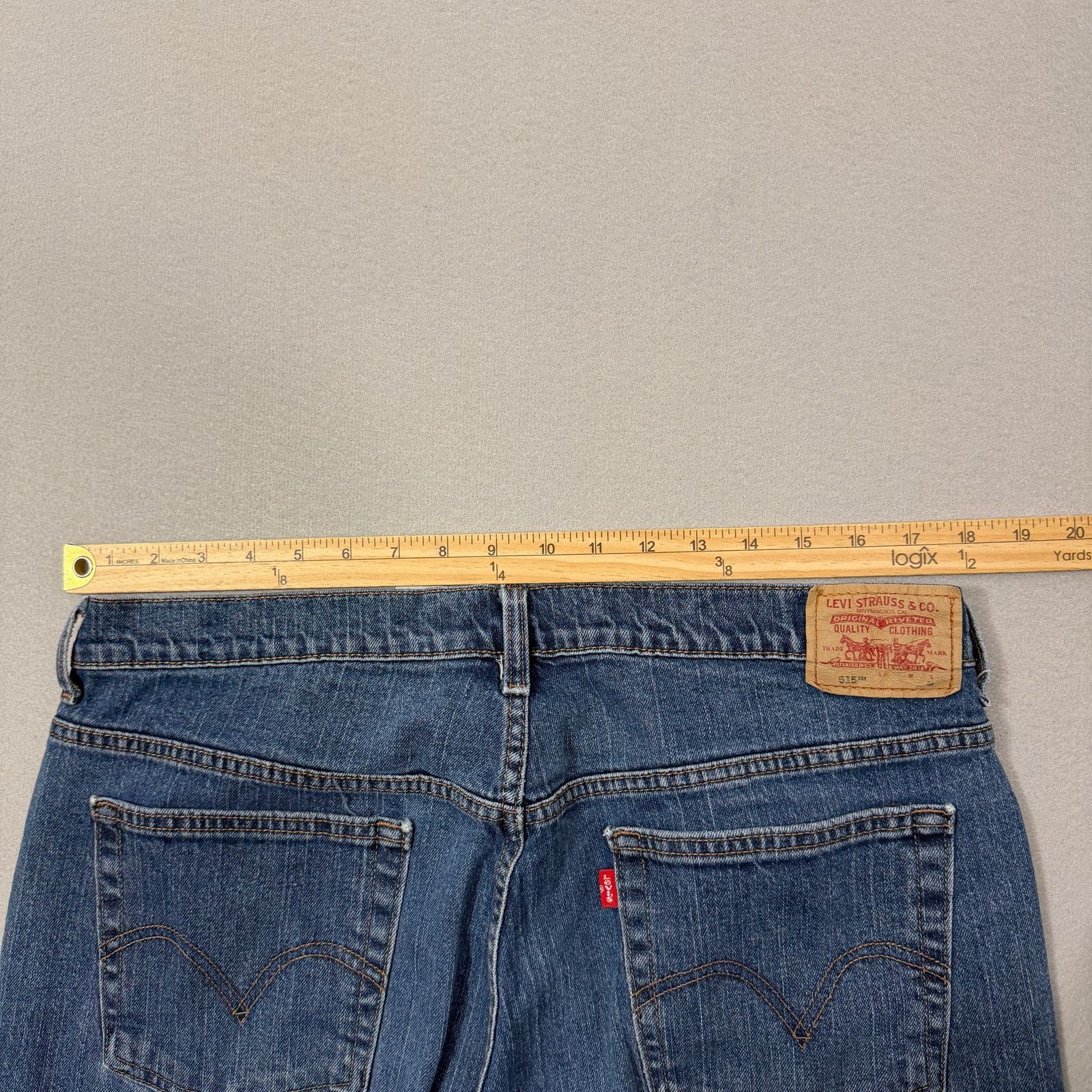 Levi's Vintage Levis 515 Nouveau Boot Cut Jeans Women's 16 M Blue Size 38" / US 16 / IT 52 - 10 Thumbnail
