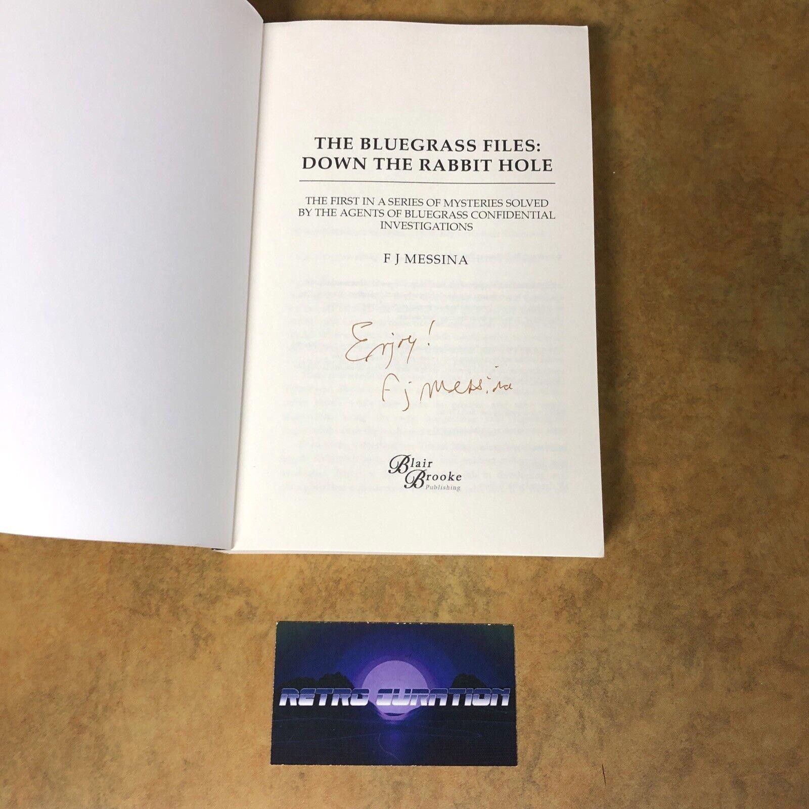 Designer Bluegrass Files Down the Rabbit Hole (2018 Paperback) SIGNED Size ONE SIZE - 2 Thumbnail