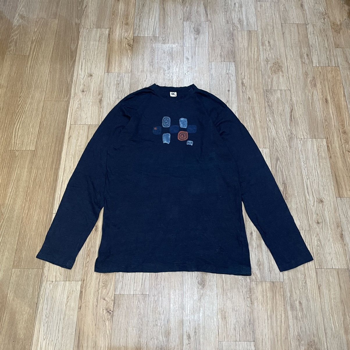 45rpm 45rpm Indigo Blue Long Sleeve Tee Size US L / EU 52-54 / 3 - 1 Thumbnail