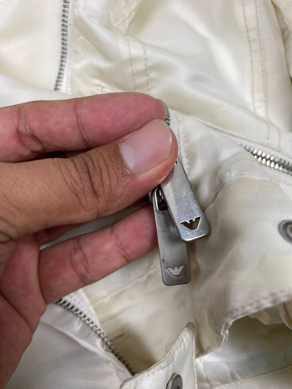 Emporio Armani emporio armani white jacket made in italy nice design Size M / US 6-8 / IT 42-44 - 8 Thumbnail