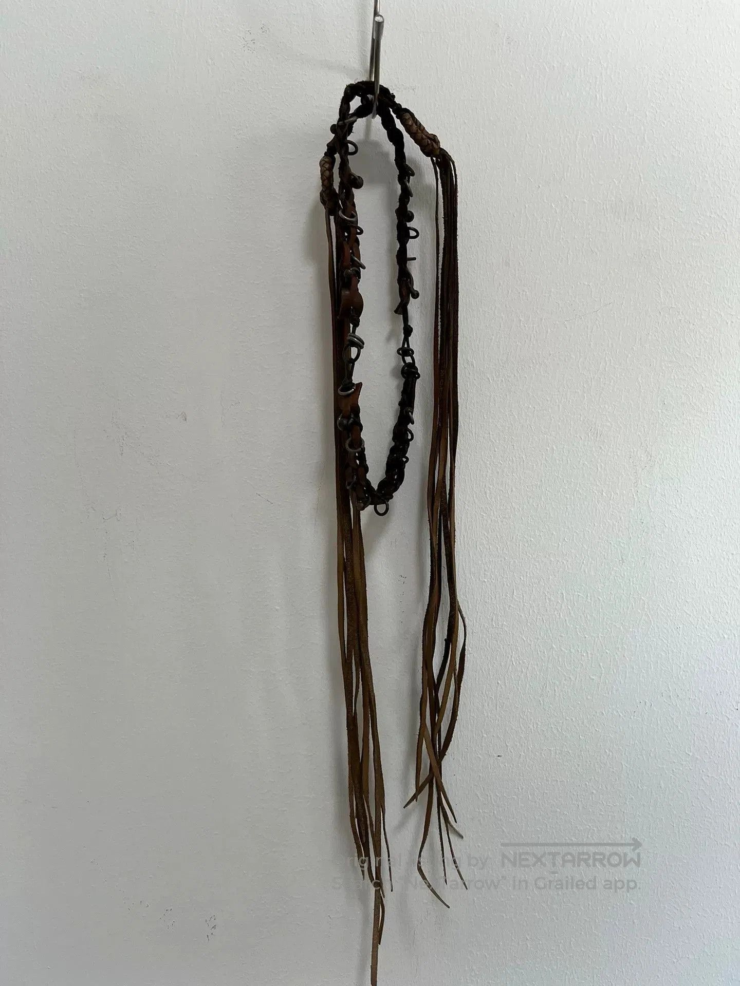 Share Spirit Homme Share Spirit Leather Cord Chain Necklace. Size ONE SIZE - 1 Thumbnail