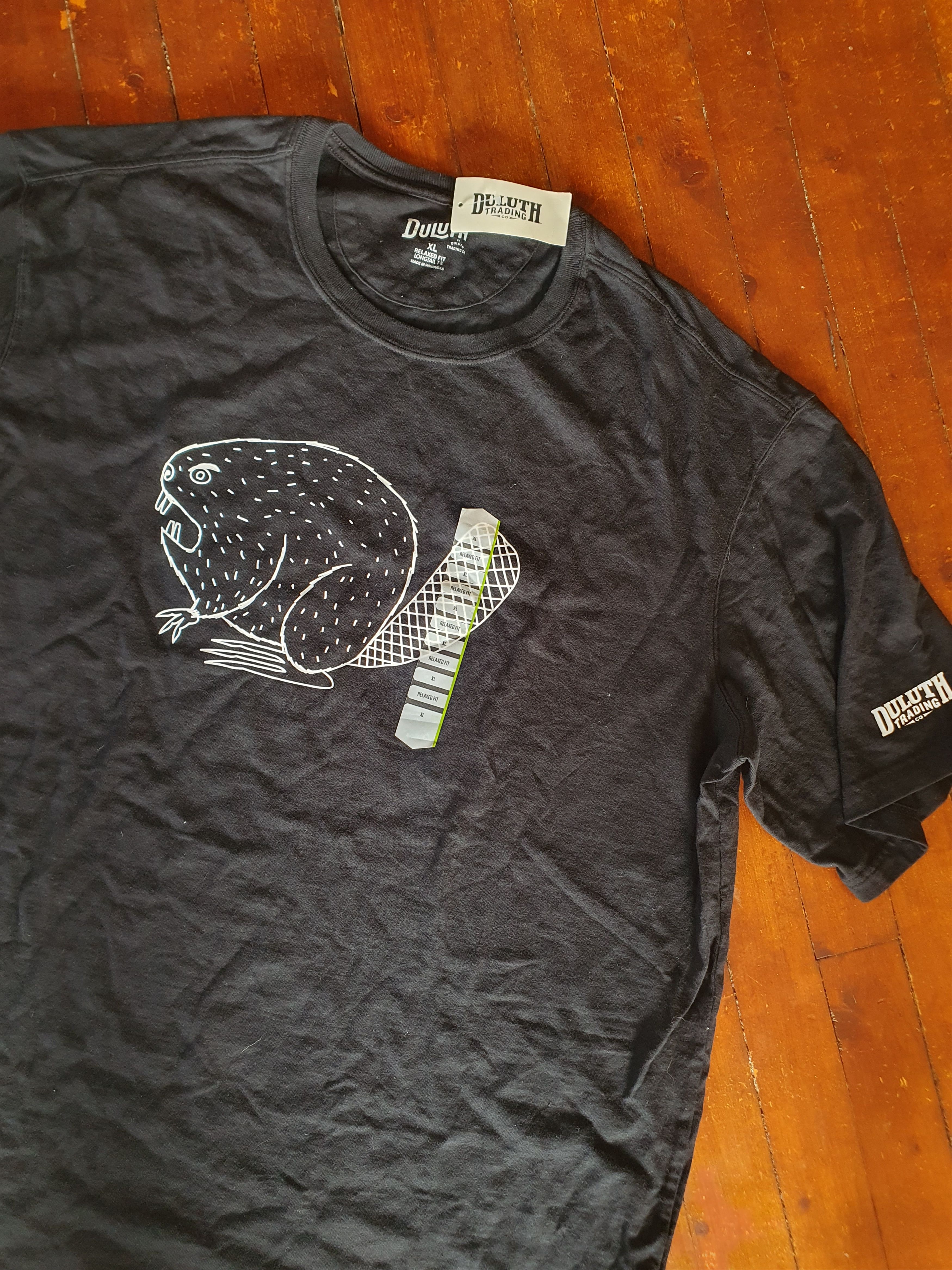 Duluth Trading Company Duluth Trading Longtail t-shirt Relaxed Fit Angry Beaver XLG Size US XL / EU 56 / 4 - 9 Thumbnail