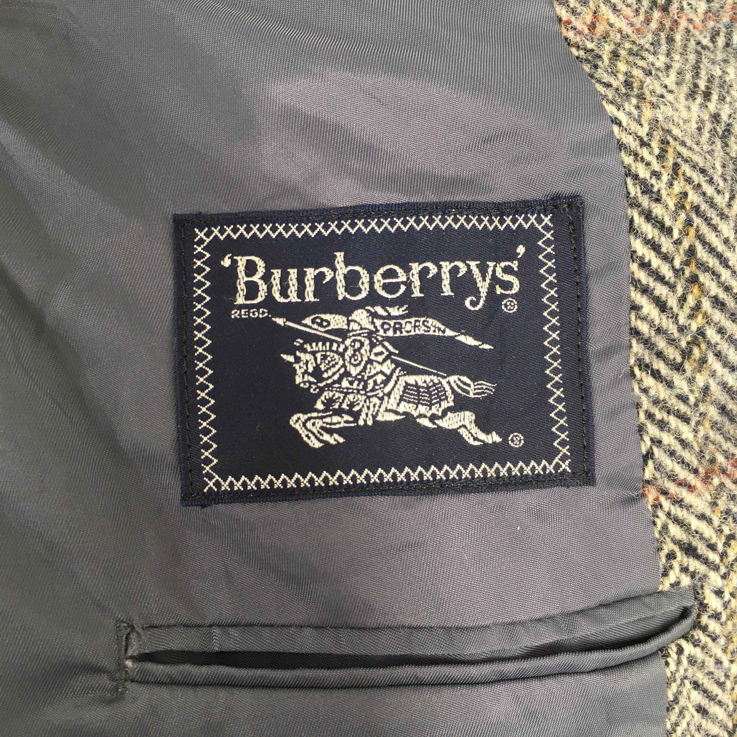 Burberry × Burberry Prorsum Vintage Burberrys London Checkered Blazer Jacket Medium Size M / US 6-8 / IT 42-44 - 7 Thumbnail