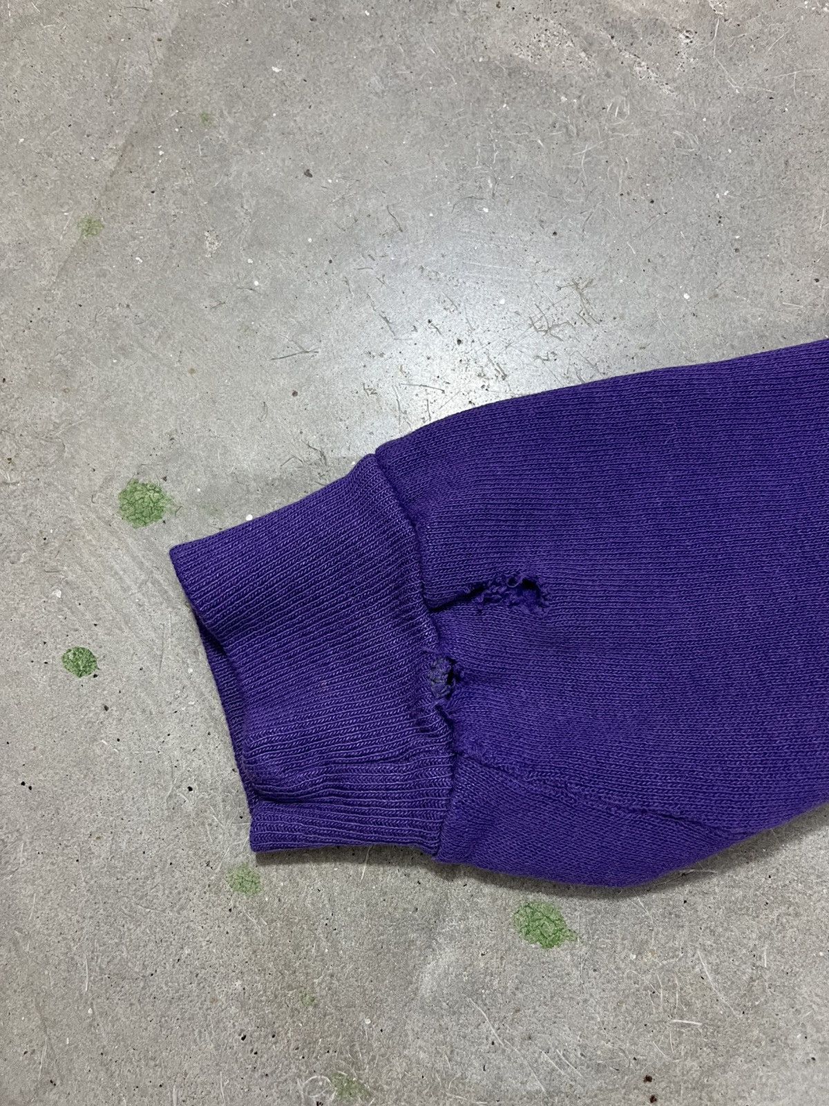Vintage Vintage 70s Faded Purple Zip Up Hoodie Sweatshirt Size US S / EU 44-46 / 1 - 6 Thumbnail