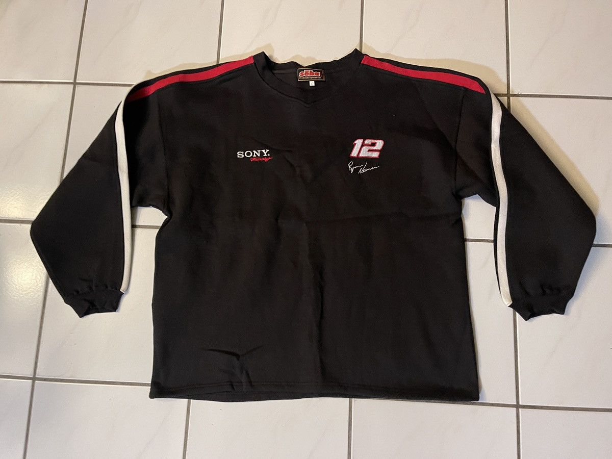 NASCAR VINTAGE 90s SONY NASCAR RACING SEBA RYAN NEWMAN SWEATSHIRT Size US L / EU 52-54 / 3 - 1 Thumbnail
