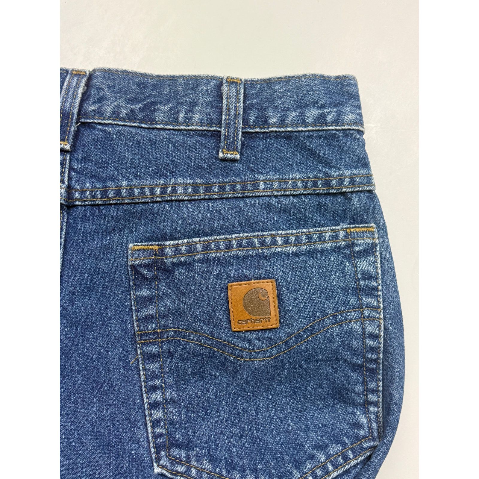 Vintage Vintage Carhartt Work Wear Traditional Fit Denim 32W B18 Size US 32 / EU 48 - 6 Thumbnail