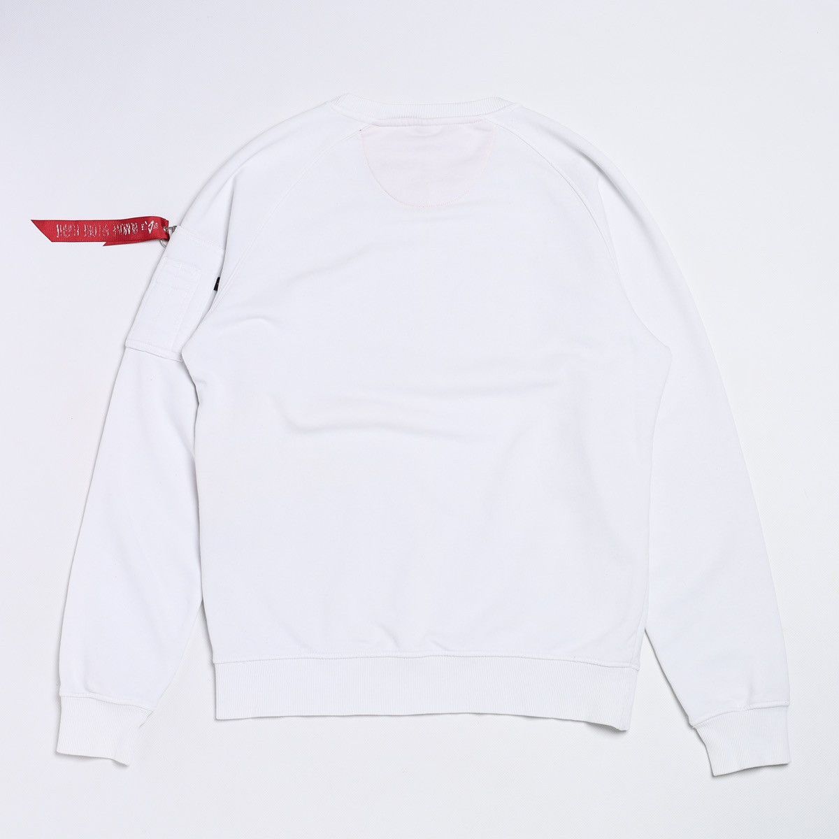 Alpha Industries Alpha Industries White Sweatshirt With Tape Size US M / EU 48-50 / 2 - 8 Thumbnail