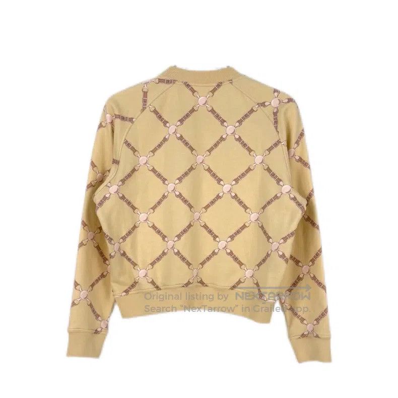 Hermes Hermes Beige Chain Pattern Sweatshirt Size XS / US 0-2 / IT 36-38 - 2 Thumbnail
