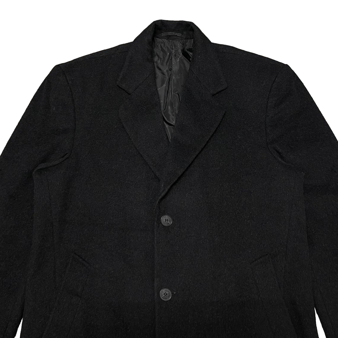 Japanese Brand Vintage Ron Bennett Luxury Wool Cashmere Overcoat Size US L / EU 52-54 / 3 - 2 Thumbnail
