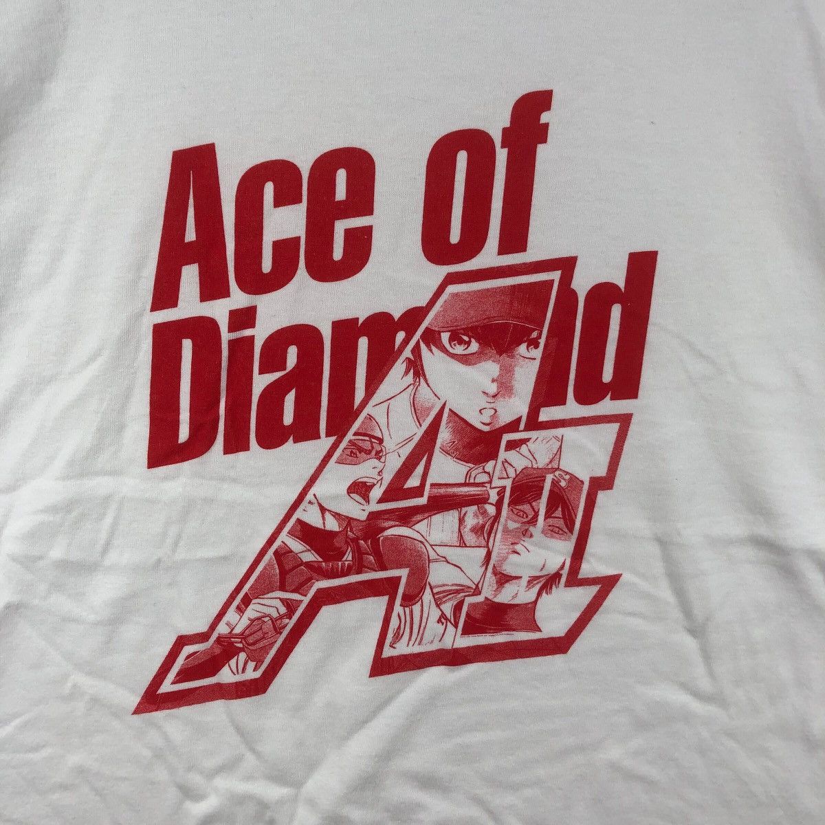 Vintage GU x ACE OF DIAMOND Act 2 Manga Anime Baseball Tee Shirt Size US S / EU 44-46 / 1 - 3 Thumbnail