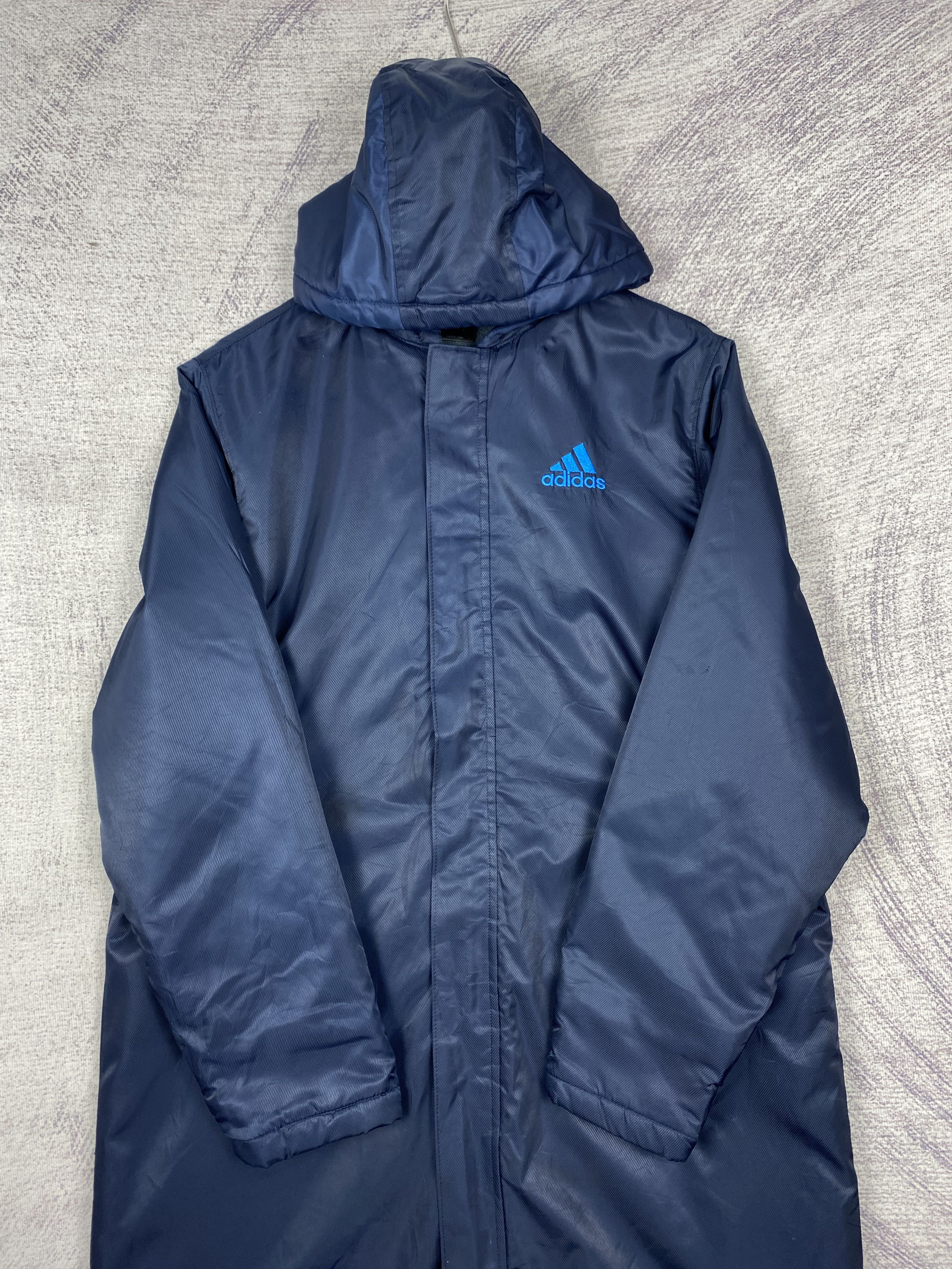 Adidas Vintage Adidas Sportswear Hoodie Long Jacket Size US S / EU 44-46 / 1 - 3 Thumbnail