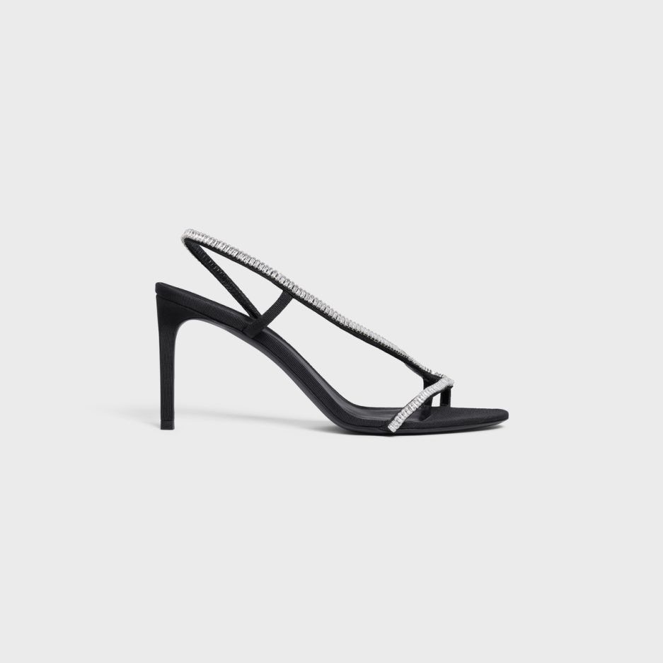 Celine o1bcso1str0625 358924433C Sandals in Black Size US 8 / IT 38 - 1 Thumbnail