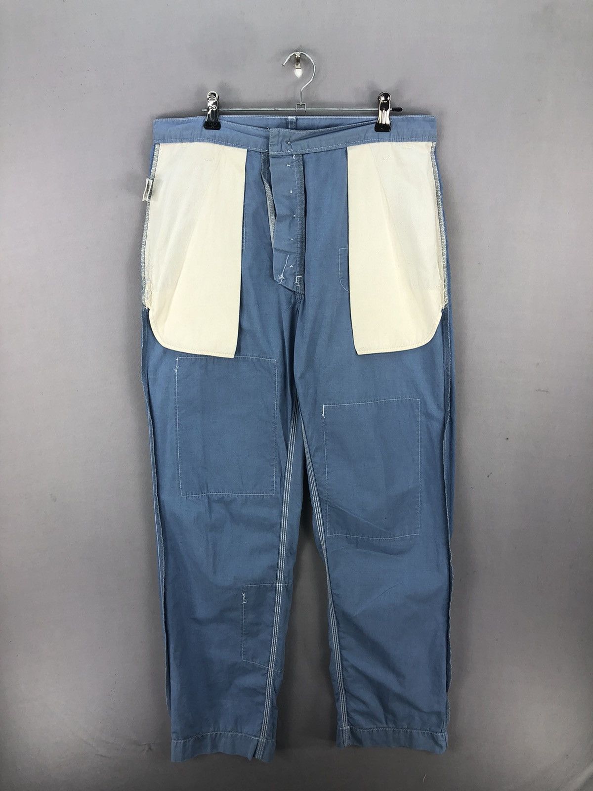 Ne-Net Vintage Ne-Net by Issey Miyake Patchwork Pants Size US 32 / EU 48 - 16 Thumbnail