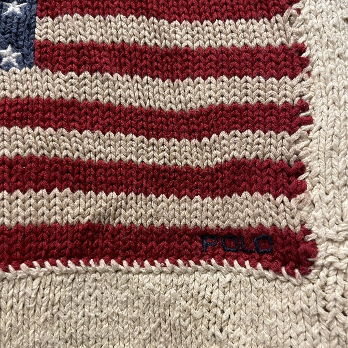 Polo Ralph Lauren Polo Ralph Lauren American Flag Sweater Size US XL / EU 56 / 4 - 12 Thumbnail