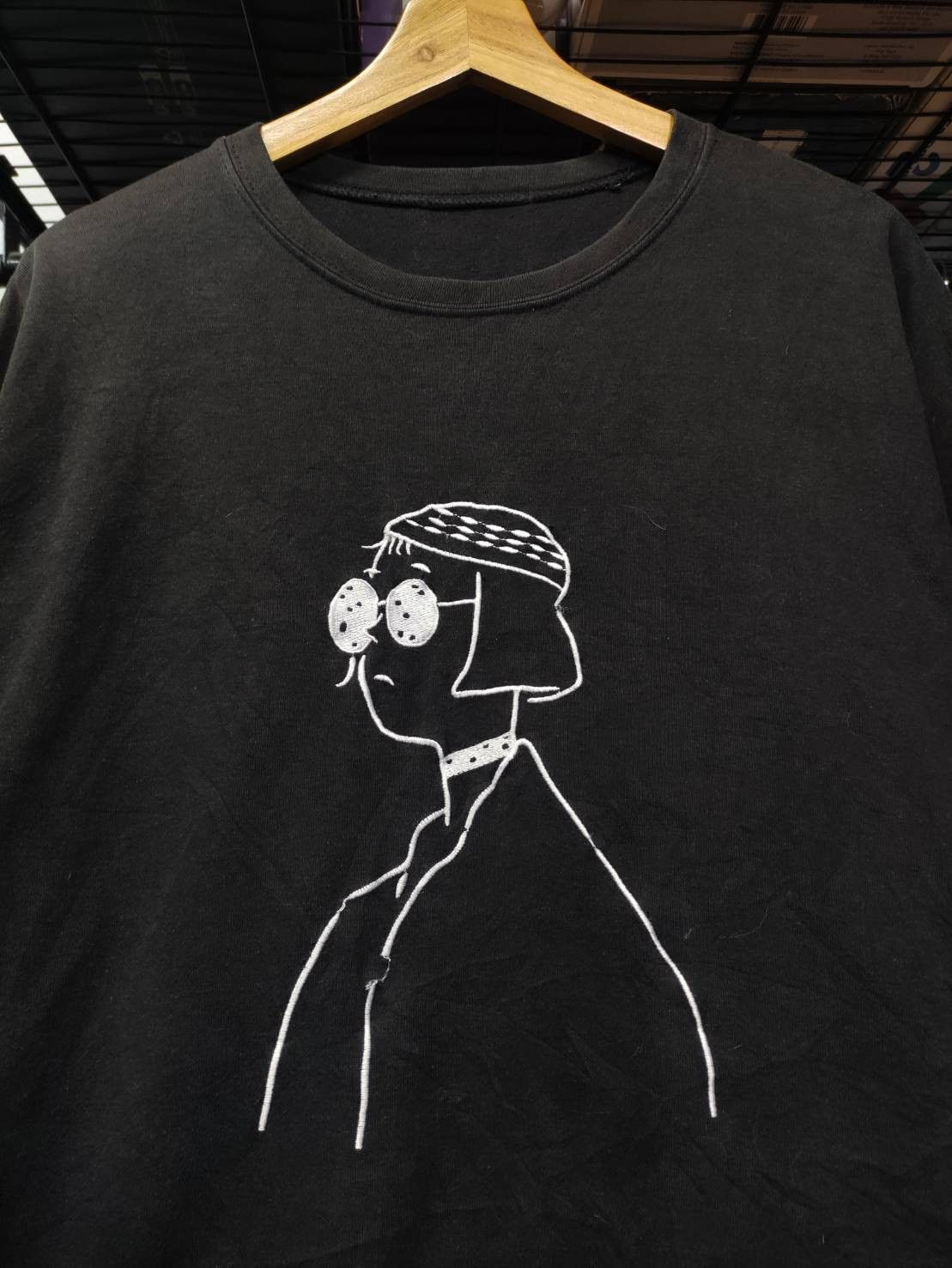 Vintage Léon The Professional " Matilda & Leon " Embroidered Movie Size US XL / EU 56 / 4 - 1 Thumbnail