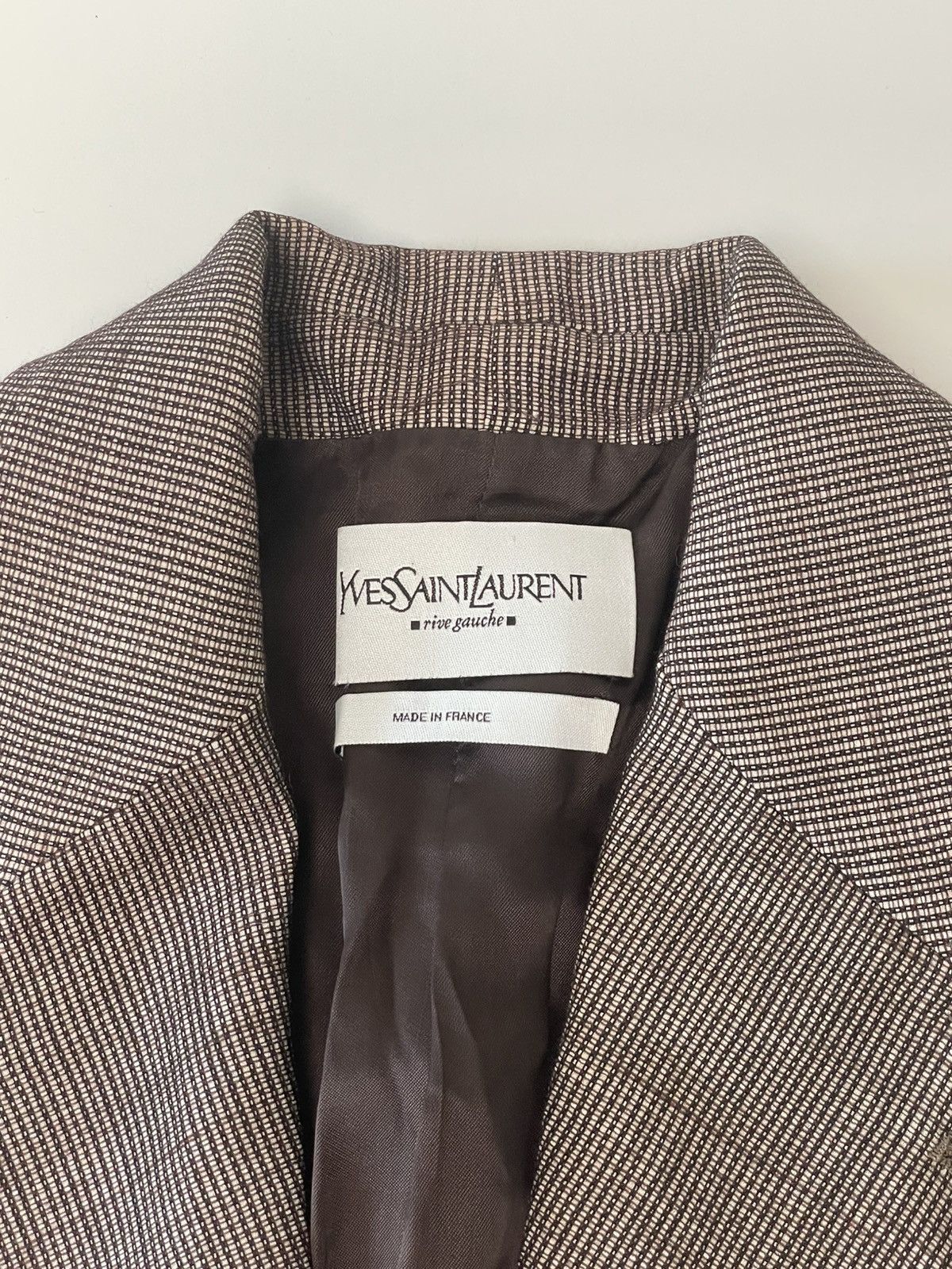 Yves Saint Laurent Yves Saint Laurent Rive Gauche by Tom Ford Lana Wool Jacket Size M / US 6-8 / IT 42-44 - 3 Thumbnail