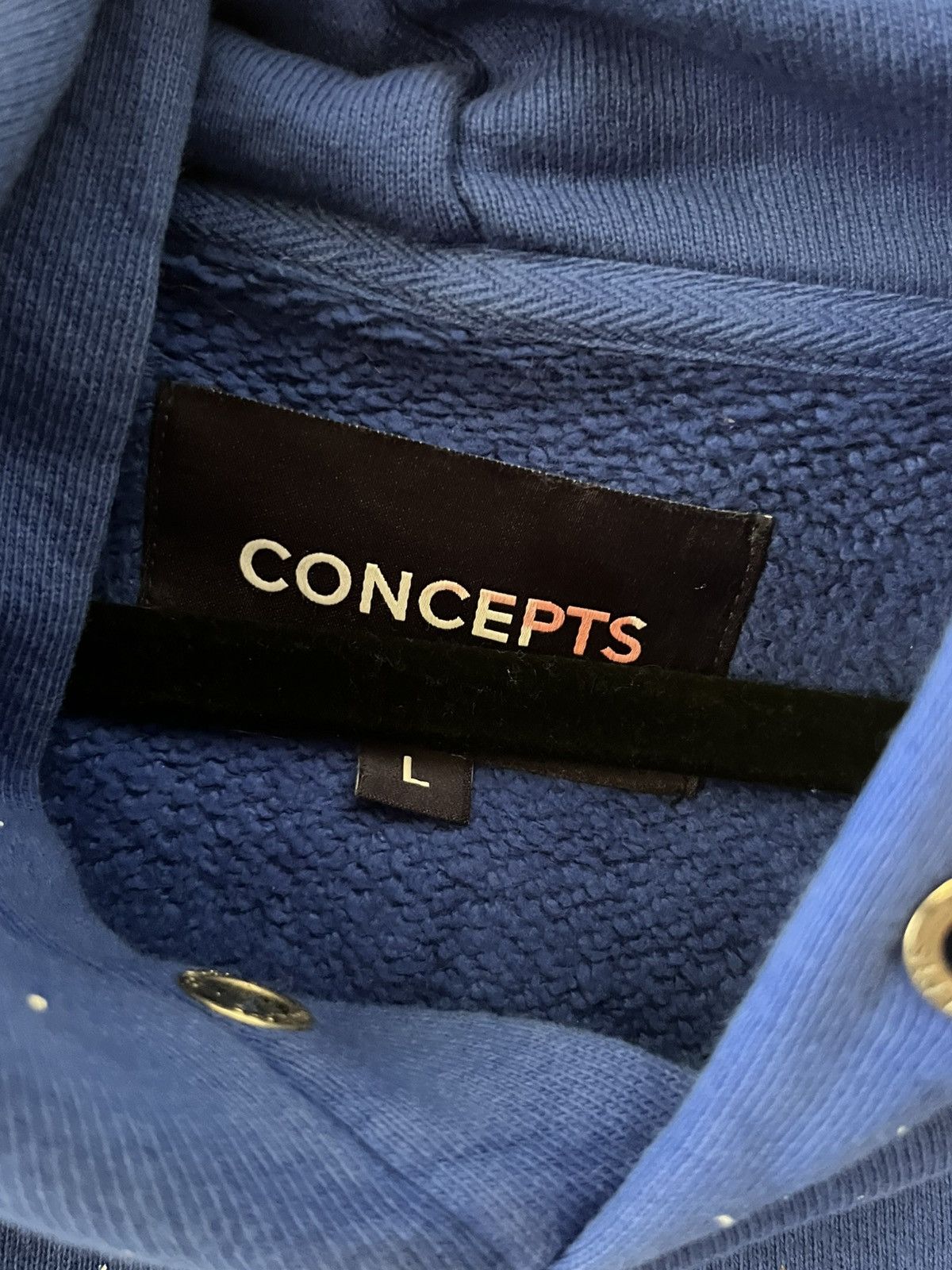 CNCPTS CNCPTS C-NOTE ONLY HOODIE BLUE PAINT Size US L / EU 52-54 / 3 - 6 Thumbnail