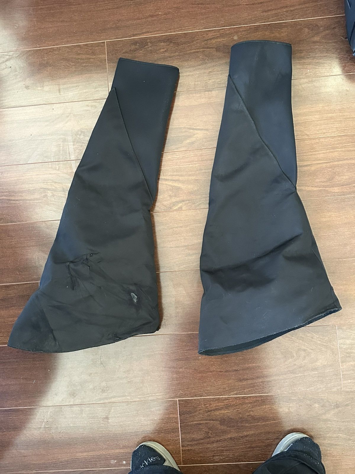 Rick Owens × Rick Owens Drkshdw Rick owens fetish boots Size US 10.5 / EU 43-44 - 2 Thumbnail