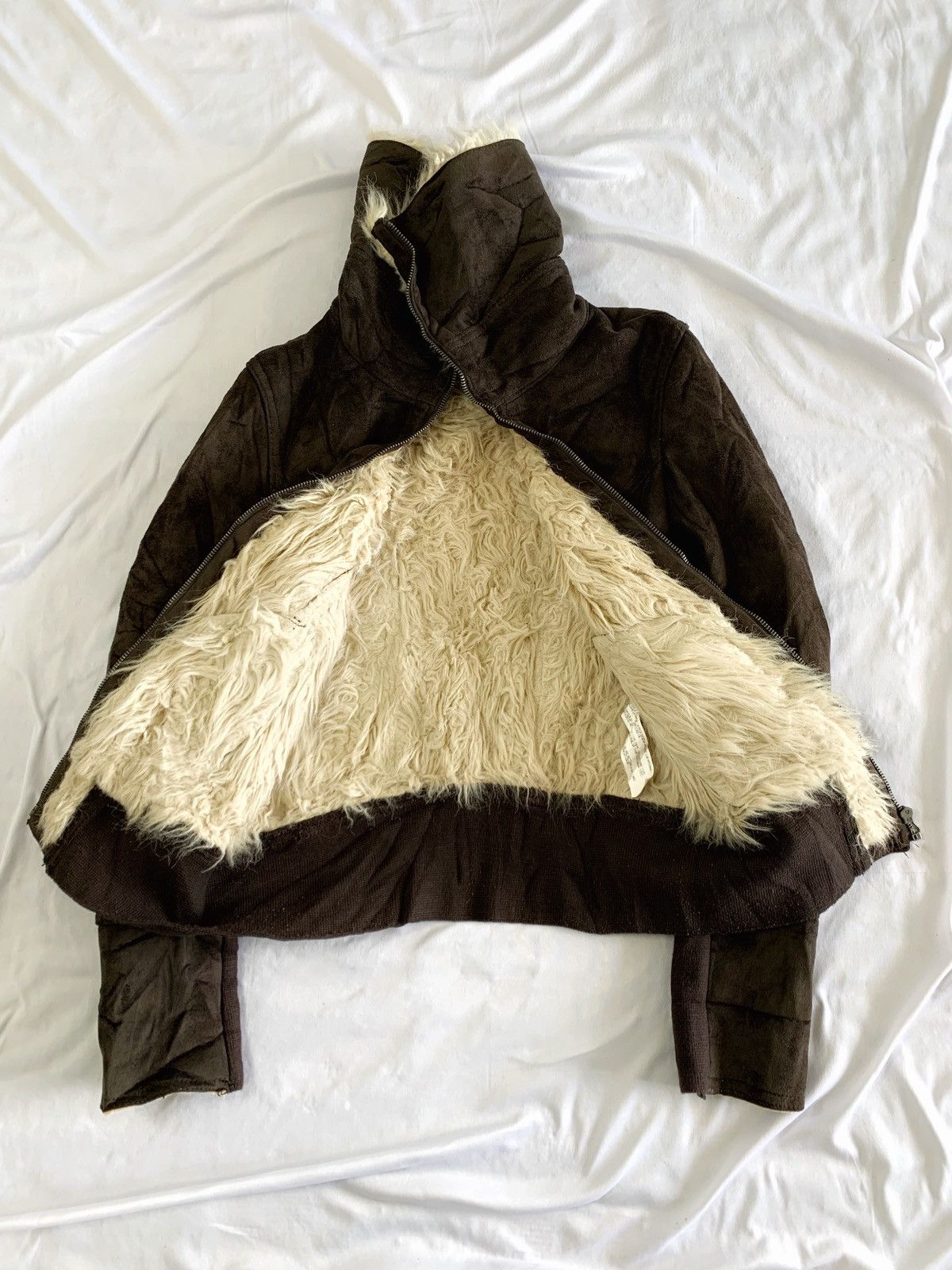 14th Addiction suede faux fur kmrii ifsx lgb vkei style japan jacket Size US XS / EU 42 / 0 - 9 Thumbnail