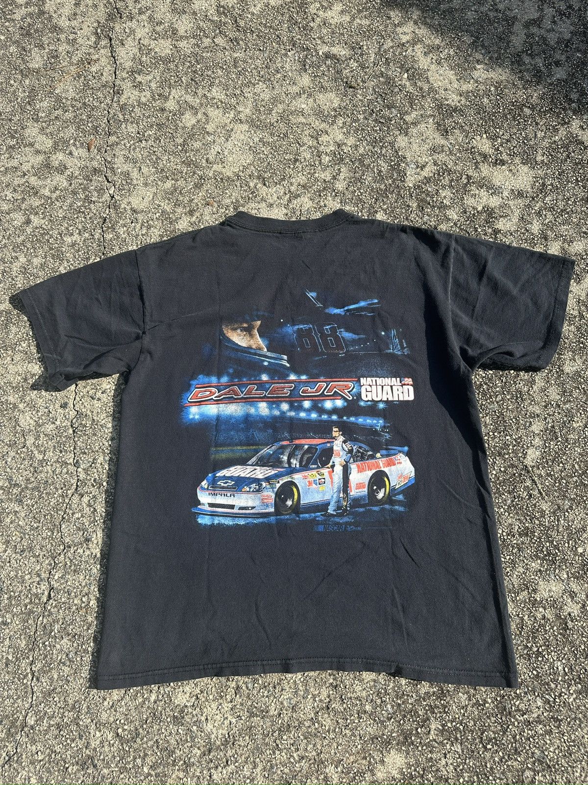 Other Dale Jr. National Guard Black Vintage Tee Size US L / EU 52-54 / 3 - 4 Thumbnail