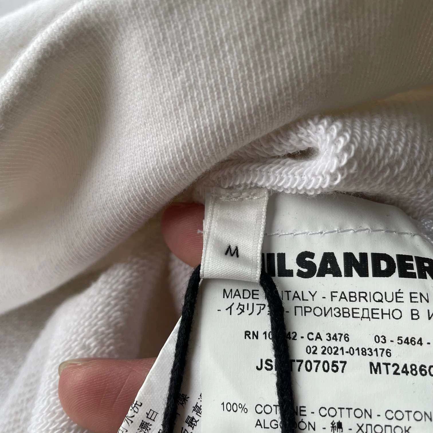 Jil Sander Jil Sander Embroidered Signature Photo Sweatshirt M Size US M / EU 48-50 / 2 - 6 Thumbnail