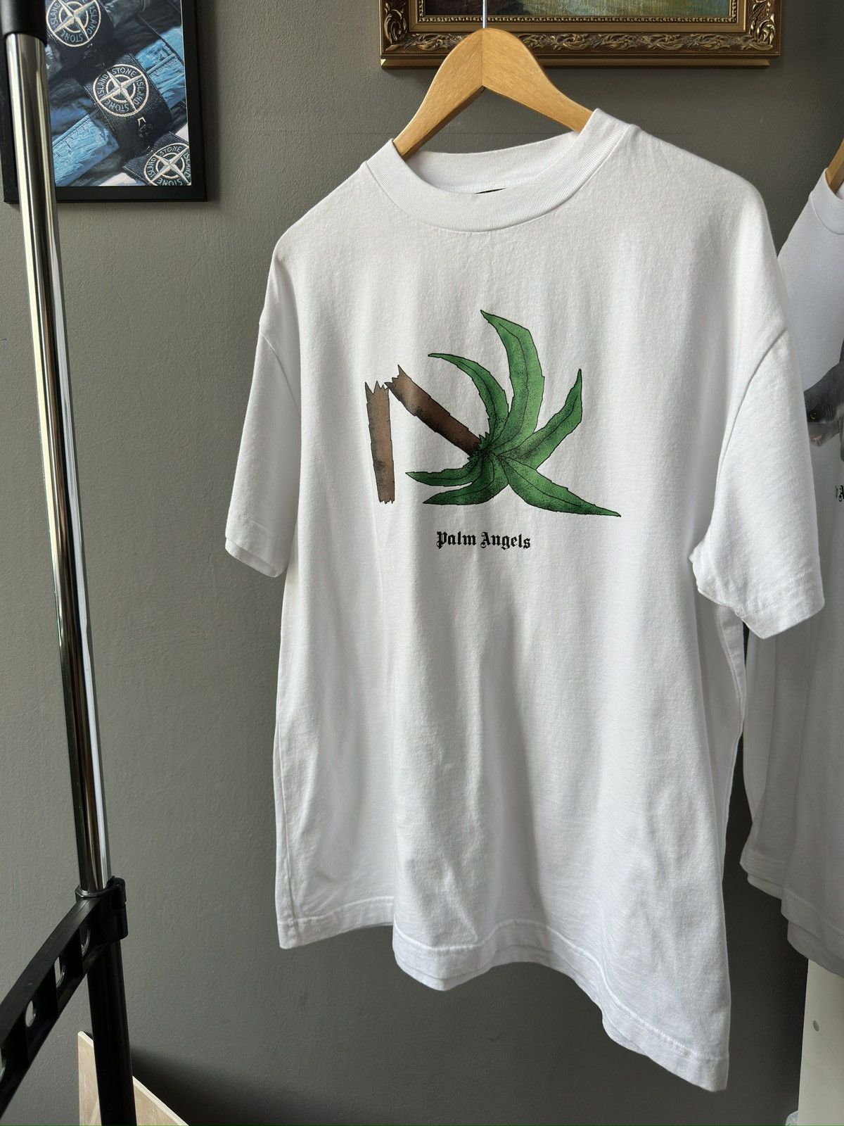 Palm Angels Palm Angels Palm Logo T-Shirt Size US L / EU 52-54 / 3 - 5 Thumbnail