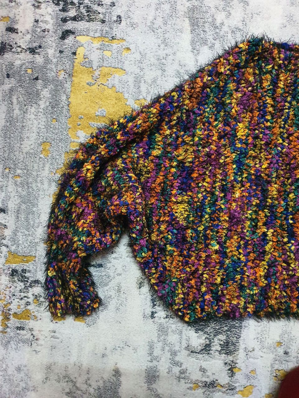 Japanese Brand vintage Chille cropped knit sweater Size M / US 6-8 / IT 42-44 - 2 Thumbnail