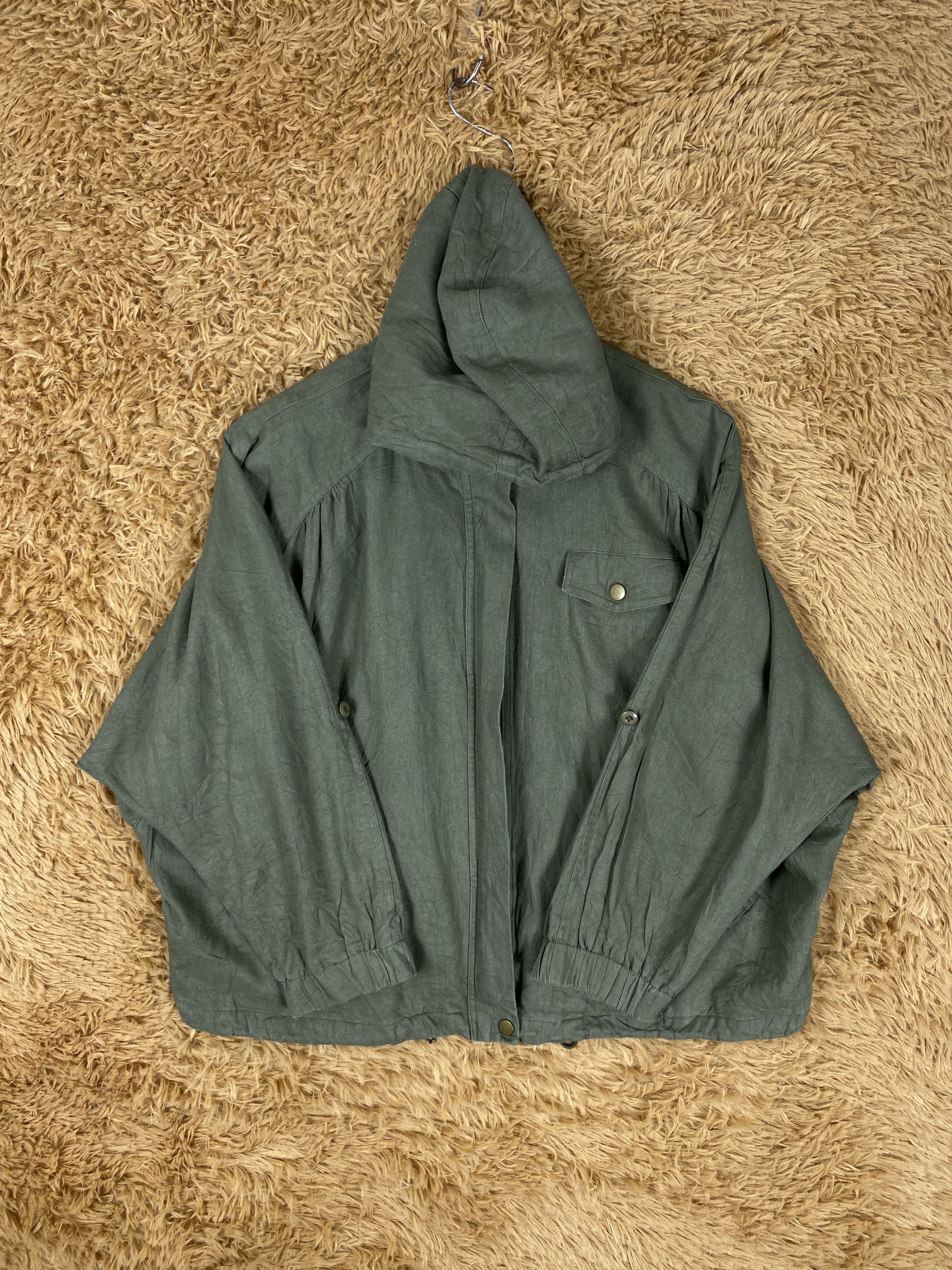 Japanese Brand Vintage Japanese Brand Hoodie Jacket J2193 Size US XXL / EU 58 / 5 - 3 Thumbnail