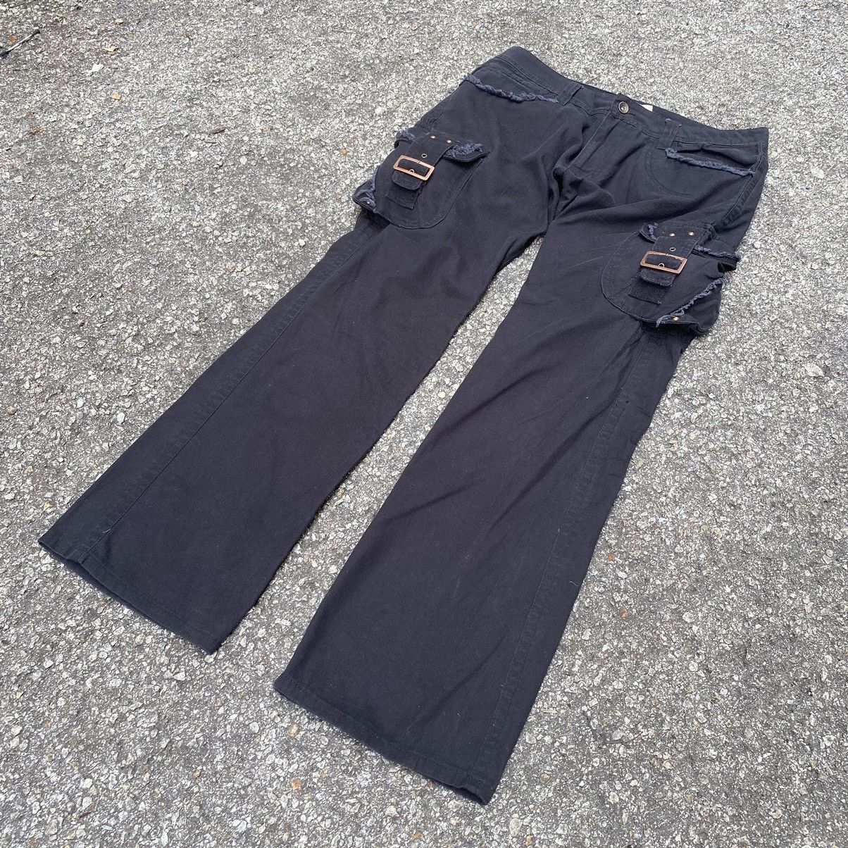 Hysteric Glamour Flare Cargo Pants Boot Cut Jeans LGB Multi Pocket Size US 32 / EU 48 - 2 Thumbnail