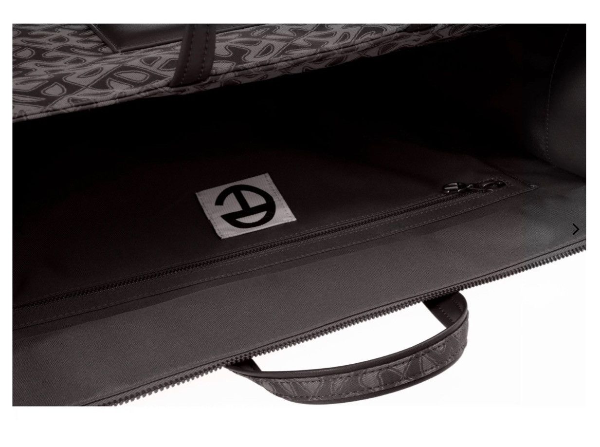 Telfar Large Jacquard Shopper | Black Monogram Size ONE SIZE - 4 Thumbnail