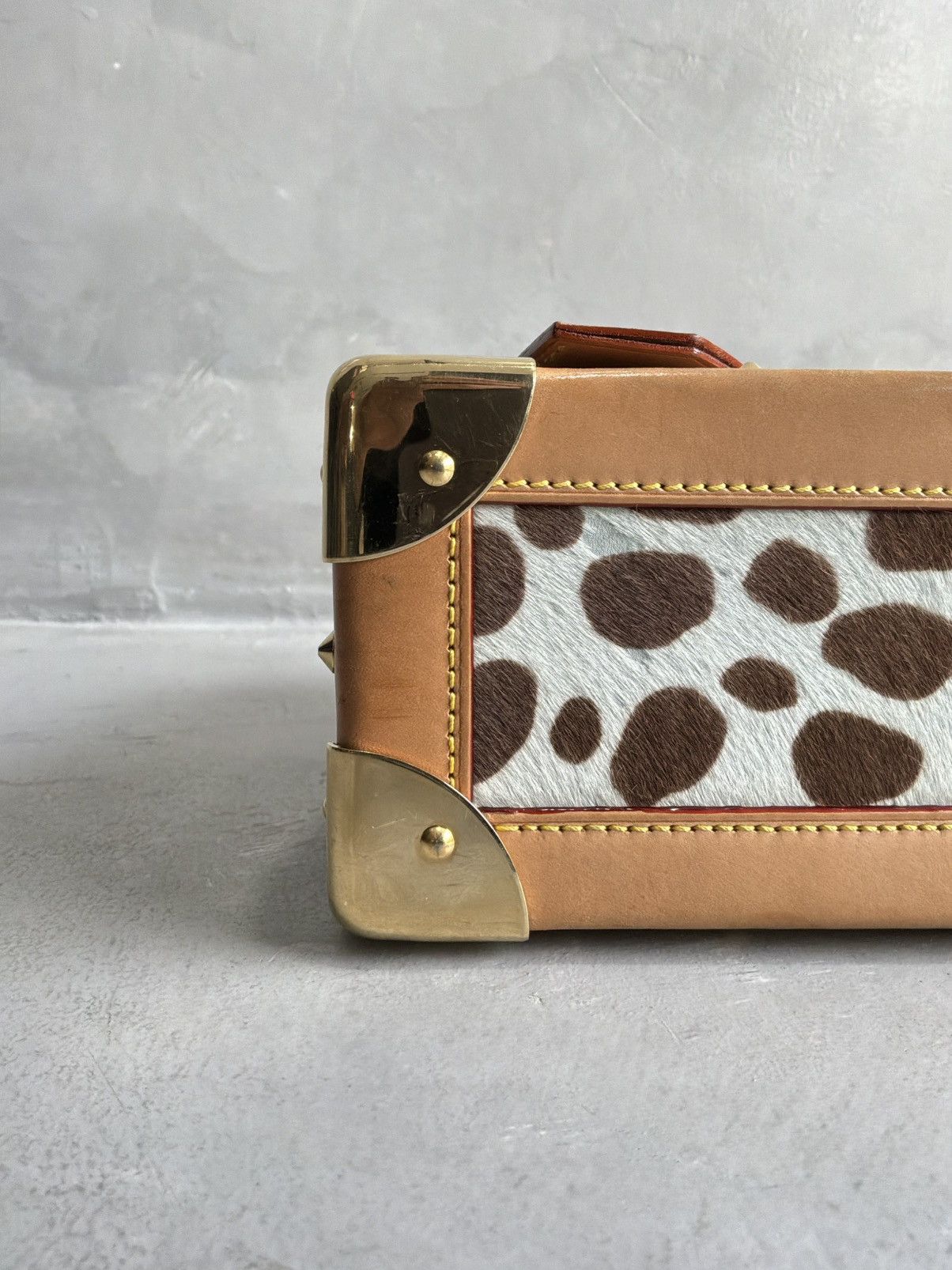 Louis Vuitton × Takashi Murakami 2003 Louis Vuitton x Murakami - SAC Rabat Dalmatian Ponyhair Size ONE SIZE - 17 Thumbnail