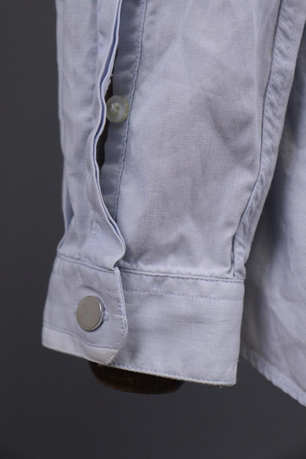 The Kooples The Kooples Adjusted Blue Summer Button Down Shirt Size S Size US S / EU 44-46 / 1 - 9 Thumbnail