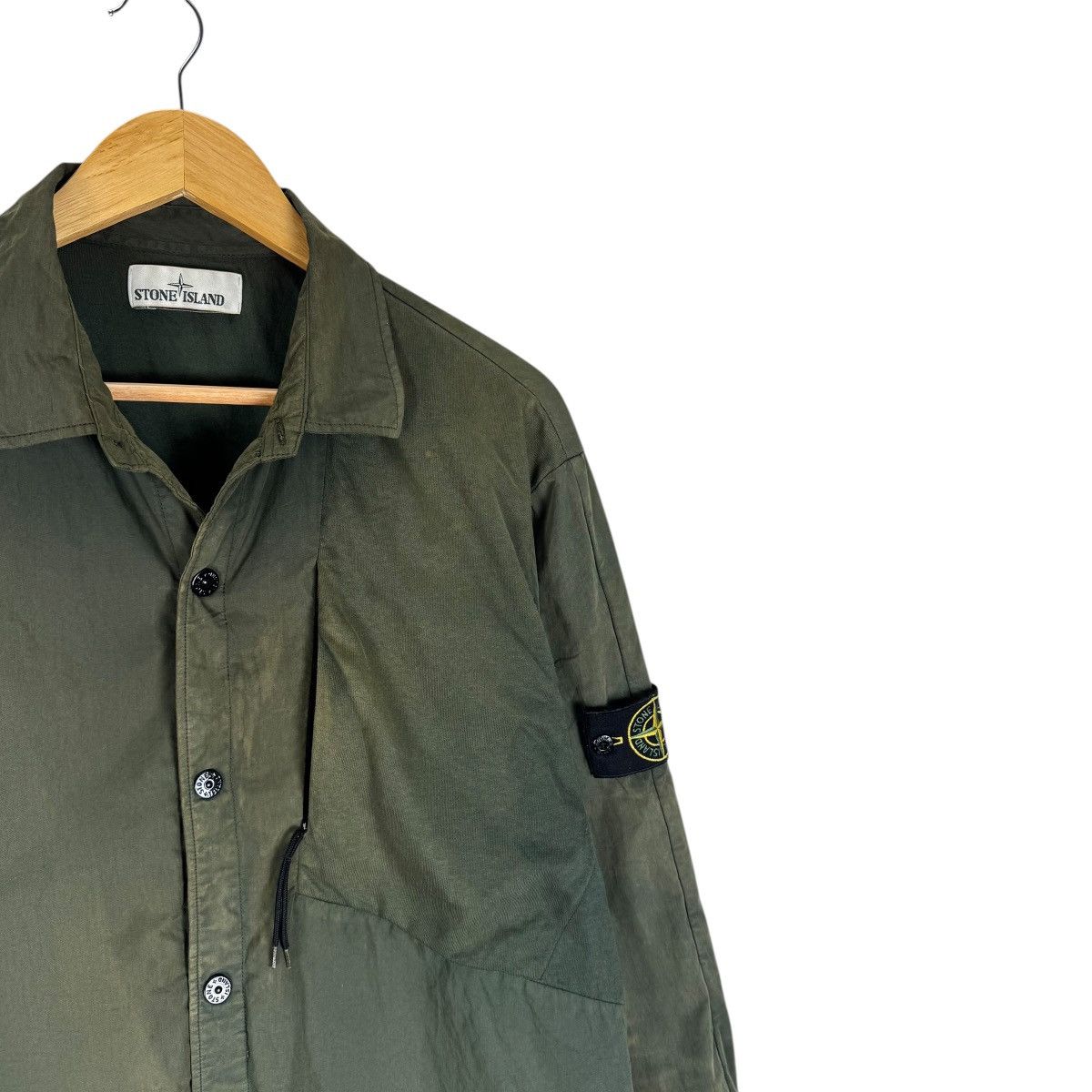 Stone Island 🔥STONE ISLAND SUN FADED SNAP BUTTON JACKET Size US XL / EU 56 / 4 - 6 Thumbnail