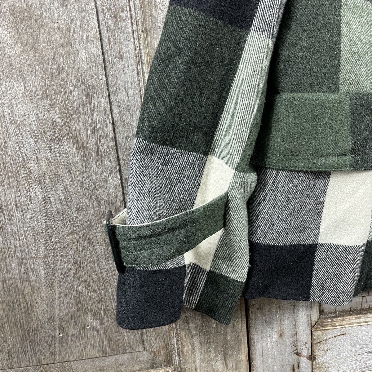 Flannel × Japanese Brand × Vintage Vintage Rea's Croped Flannel Wool Jackets Size M / US 6-8 / IT 42-44 - 6 Thumbnail