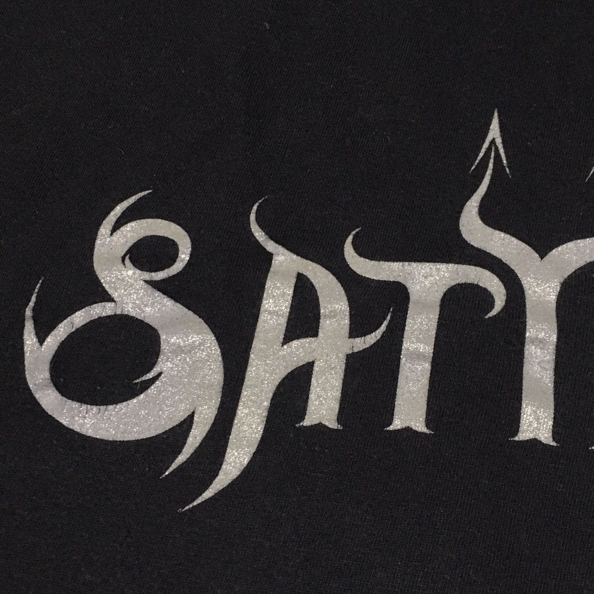 Band Tees SATYRICON “Deep Calleth Upon Deep” Black Metal T-shirt Size US XL / EU 56 / 4 - 4 Thumbnail
