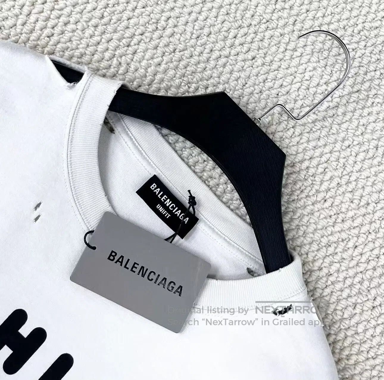 Balenciaga balenciaga my name is wide fit t-shirt. Size US S / EU 44-46 / 1 - 3 Thumbnail