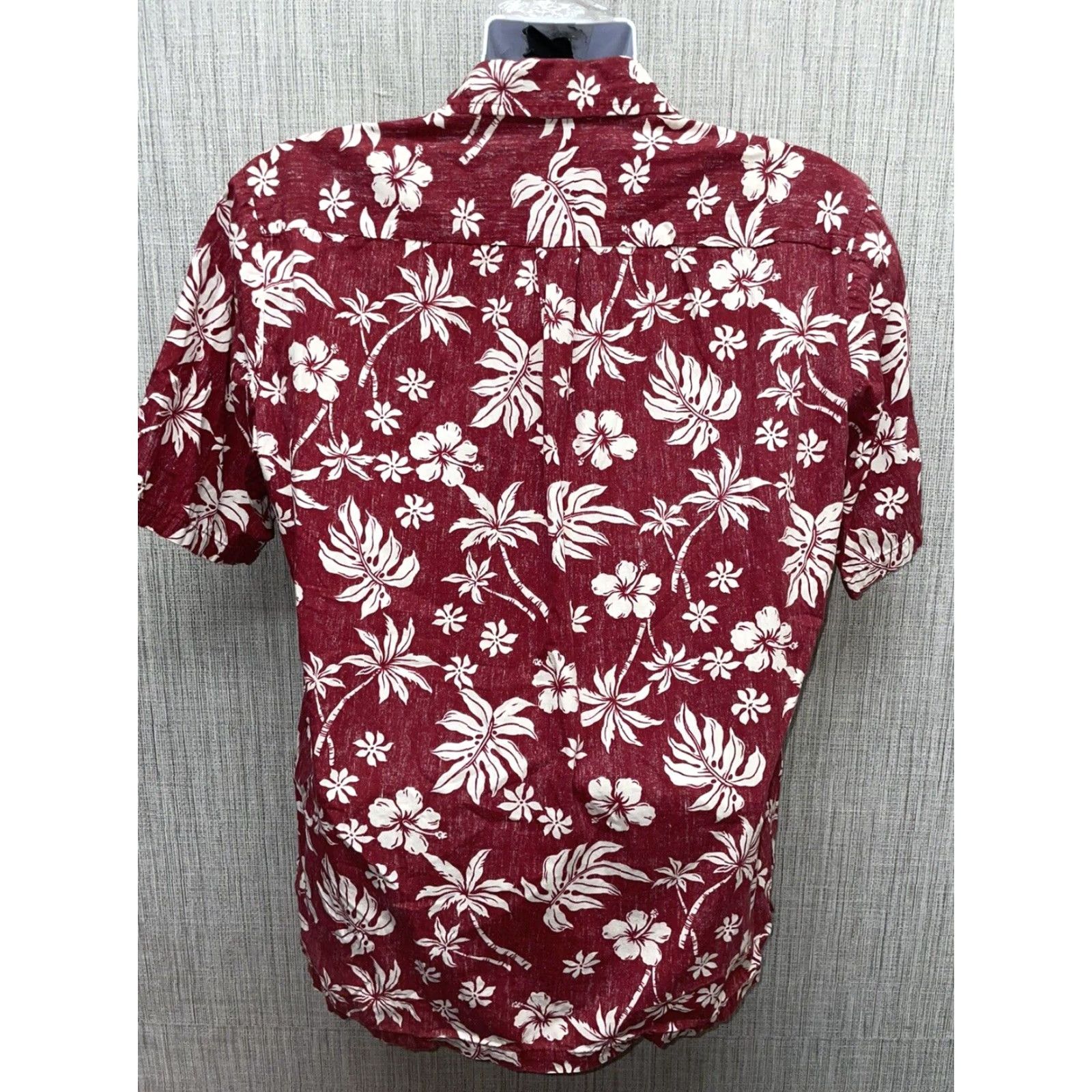 Vintage VINTAGE Island Traditions Of Hawaii Men's Short Sleeve Shirt L Red Floral Hawaiian Flower 90s Size US L / EU 52-54 / 3 - 5 Thumbnail