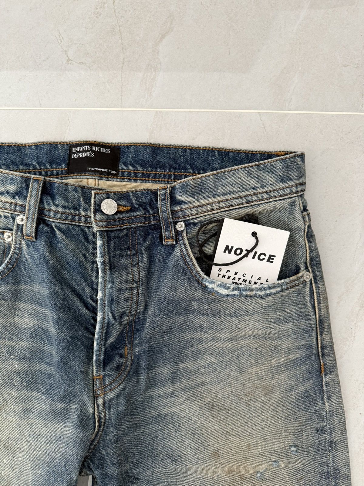 Enfants Riches Deprimes Enfants Riches Deprimes SS24 Flaired Denim Sz.29 Size US 29 - 2 Thumbnail