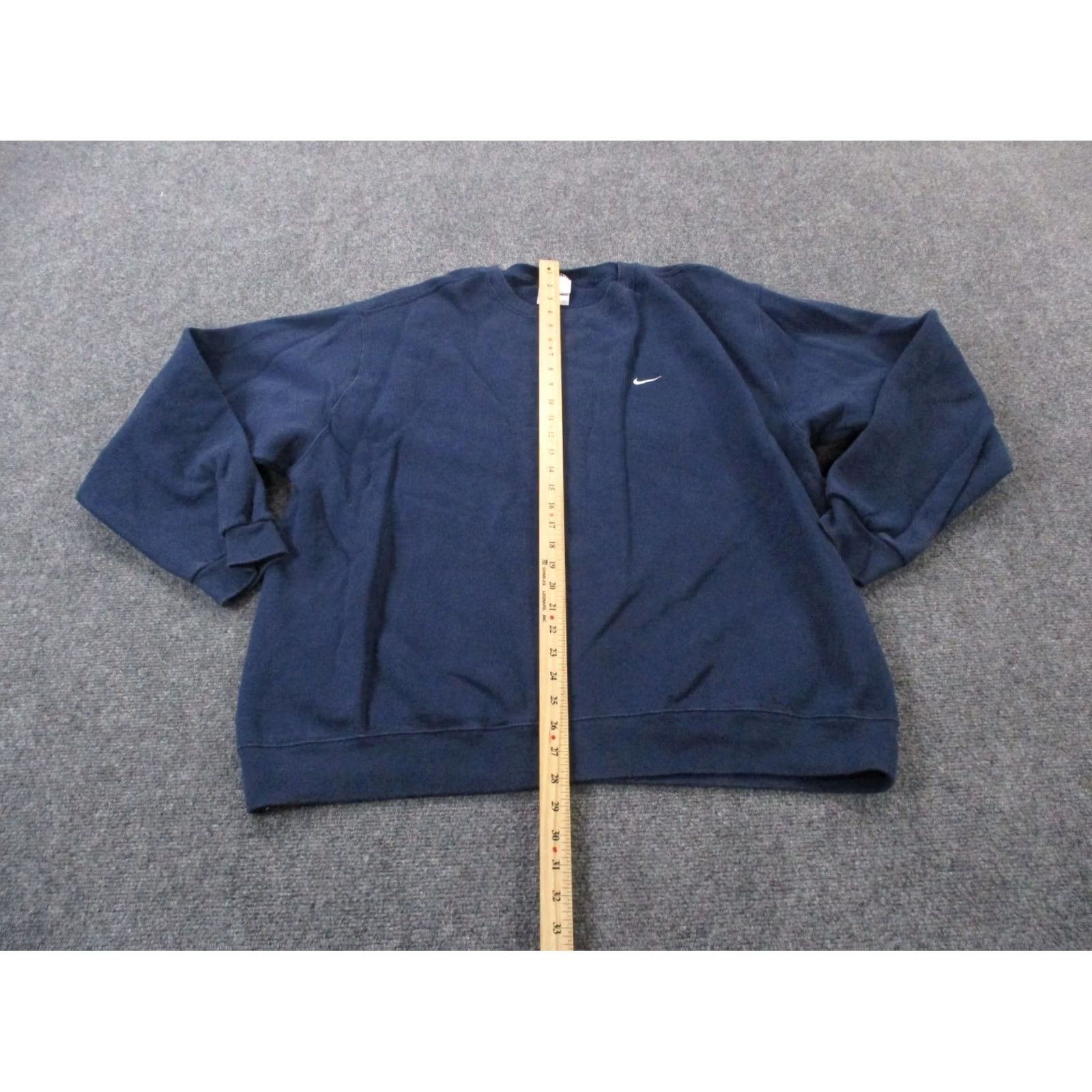 Nike VINTAGE Nike Sweatshirt Mens XL Blue Crew Pullover Logo USA 90s Sweatshirt Mens XL Blue Logo Pullover Sweatshirt Nike 90s USA Made Size US XL / EU 56 / 4 - 3 Thumbnail