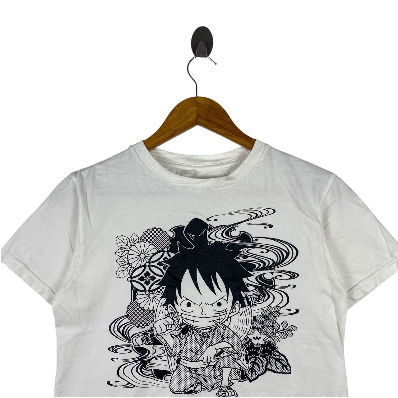 Anime ONE PIECE ANIME Luffy Illustration Manga Movie Tee Shirt Size S / US 4 / IT 40 - 2 Thumbnail