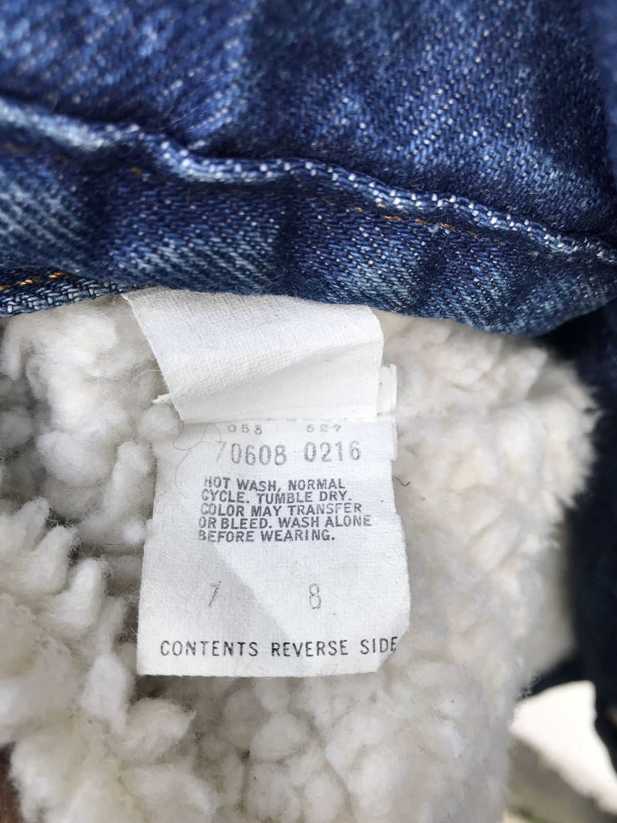 Levi's Vintage Levis Usa Denim Sherpa Lining Trucker Jacket Size US M / EU 48-50 / 2 - 16 Thumbnail
