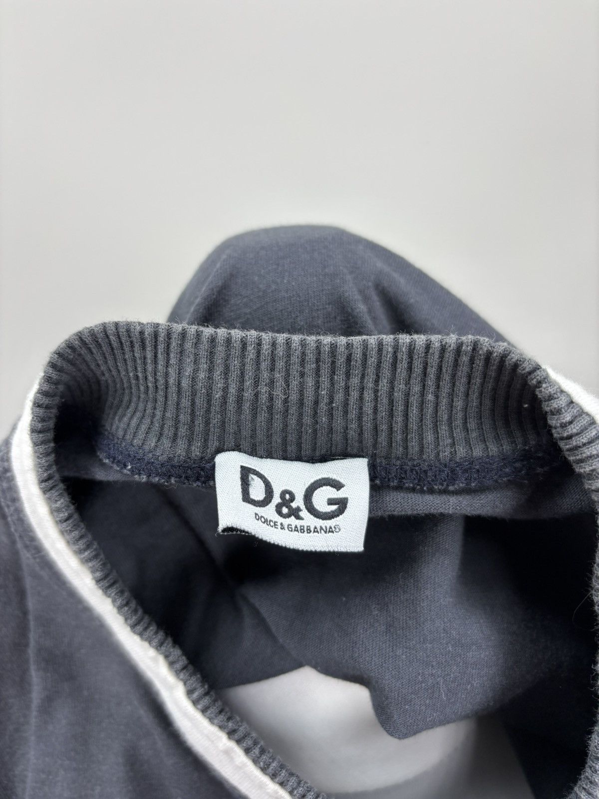 Dolce & Gabbana Womens t shirt Y2k Dolce Gabbana Size S Color Gray Size S / US 4 / IT 40 - 9 Thumbnail