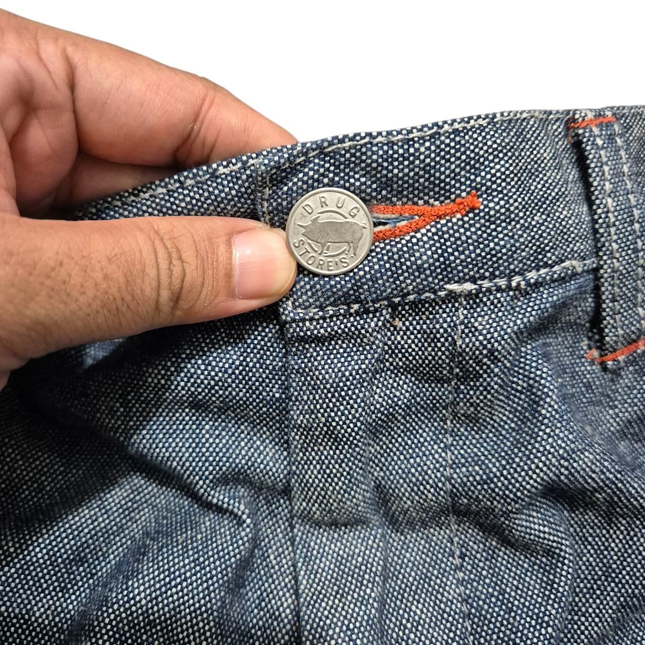 Japanese Brand Nice design patch work denim pants Size US 32 / EU 48 - 10 Thumbnail