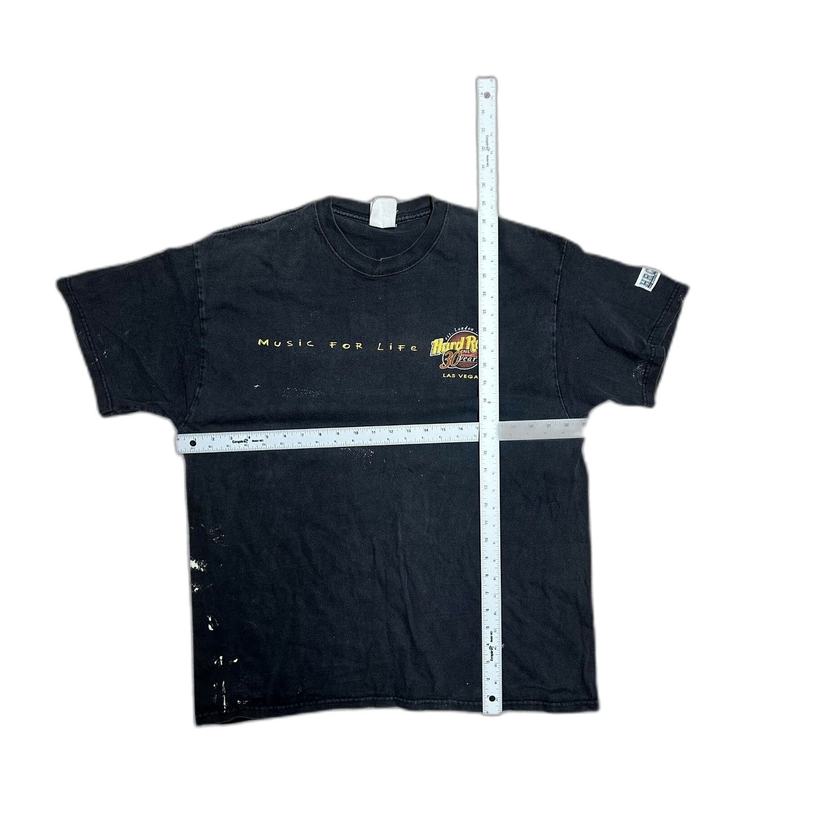 Hard Rock Cafe Hard Rock Cafe World Tour Shirt Vintage Faded Black Heavy Te Size US L / EU 52-54 / 3 - 3 Thumbnail