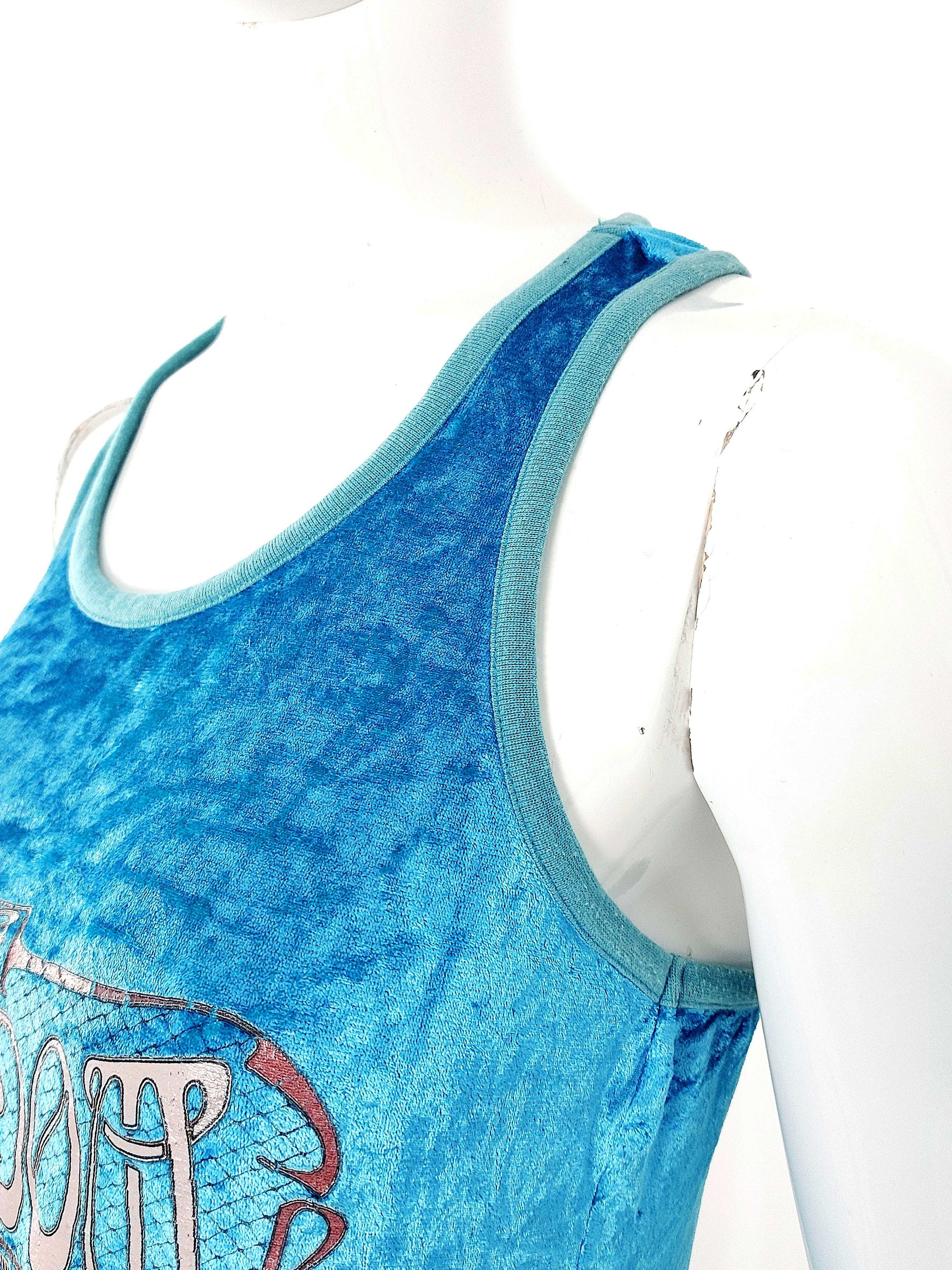 Dolce & Gabbana Dolce & Gabbana Freedom Velvet Gossip Girl Tank Top Size XL / US 12-14 / IT 48-50 - 10 Thumbnail