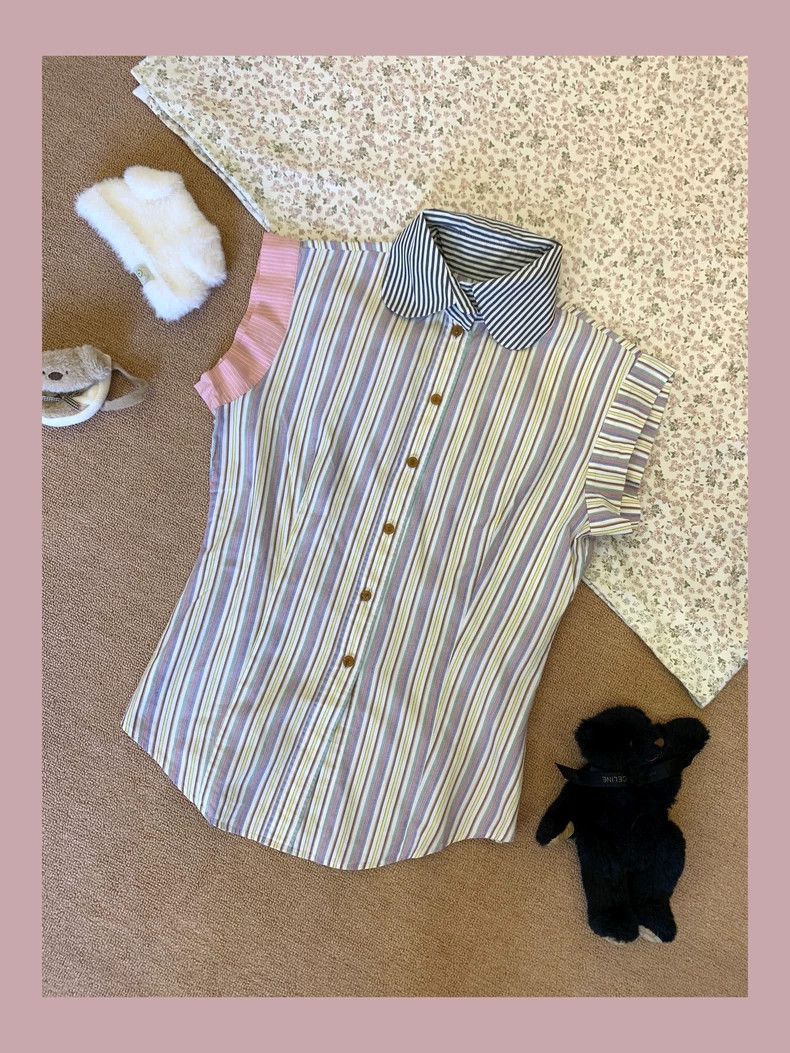Vivienne Westwood Vivienne Westwood Striped shirt Size L / US 10 / IT 46 - 1 Thumbnail