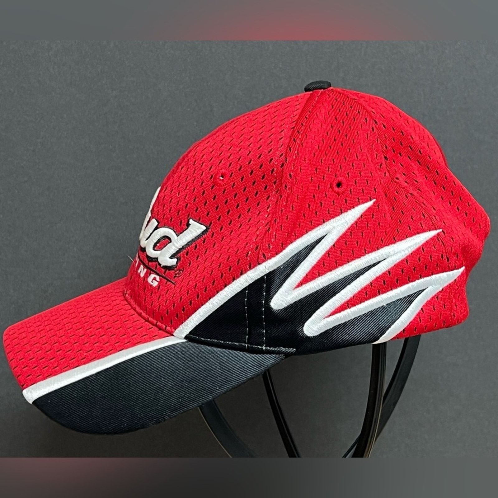 Other Vintage Budweiser King Of Beers DALE JR # 8 NASCAR Hat Cap Size ONE SIZE - 2 Thumbnail